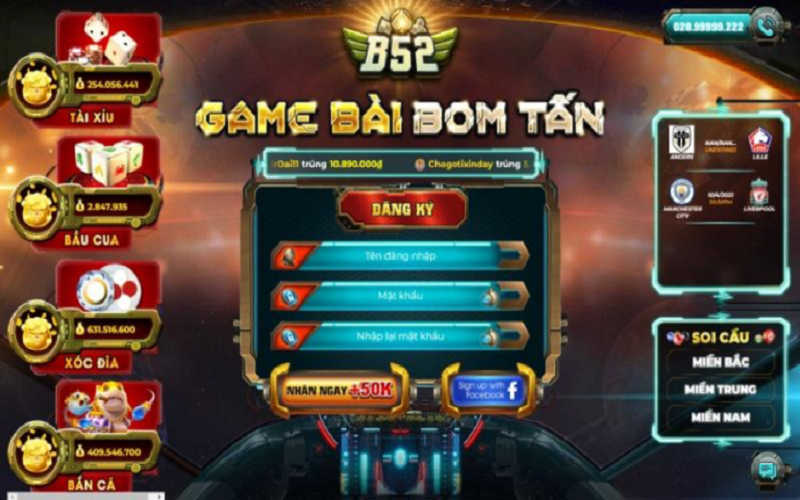 Game Bài Đổi Thưởng Số 1 B52Club